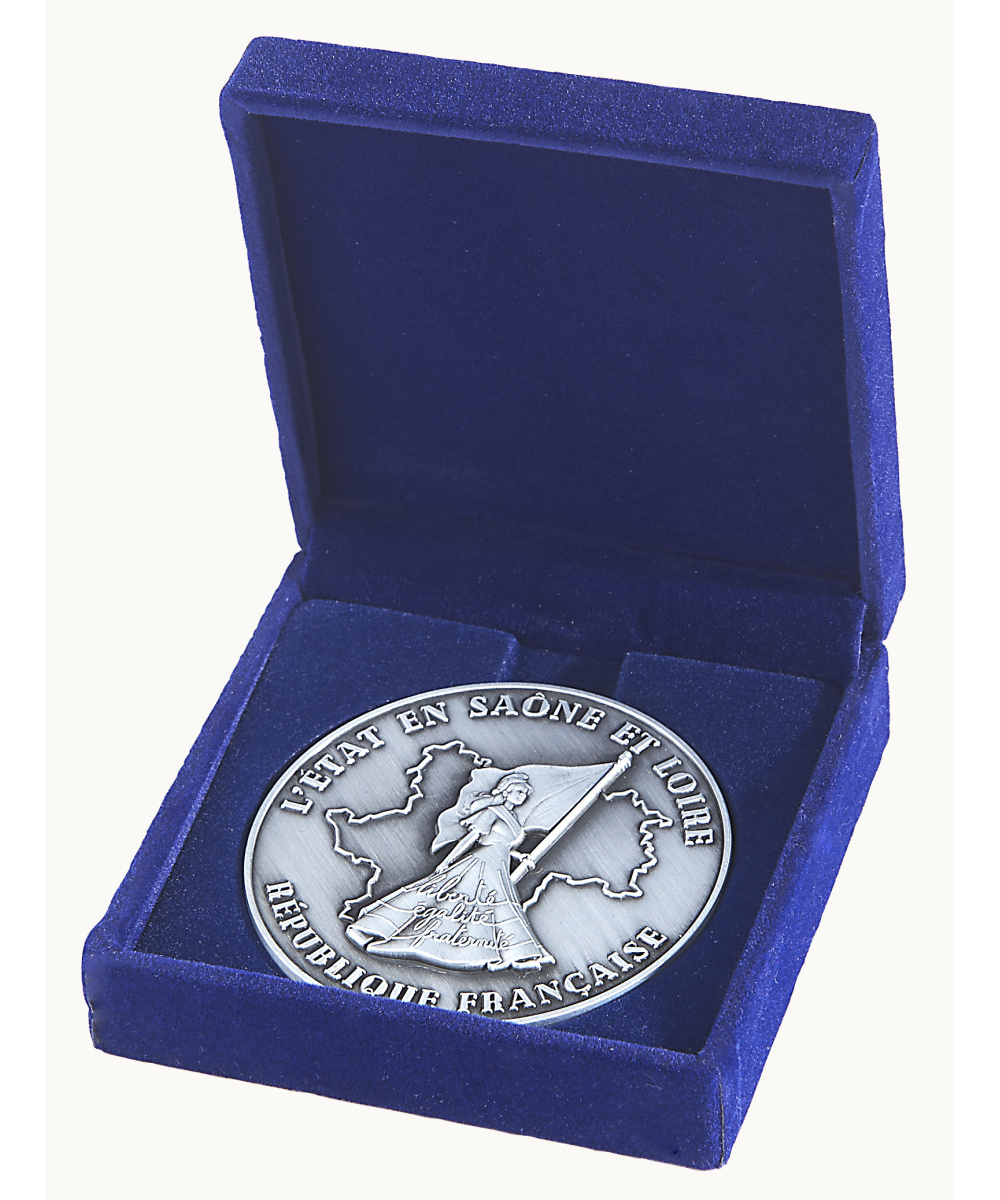 ECRIN VELOURS POUR MEDAILLE Ø 50 MM OU 60 MM OU 70 MM - Promo Trophée