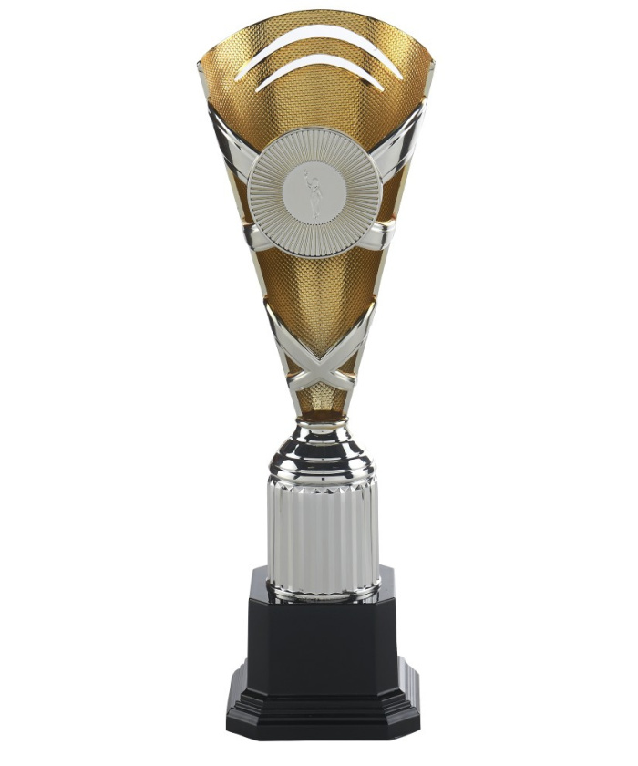 COUPE SPORTIVE - ARGENT ET OR - GAMME ECONOMIQUE ET ABS - REF C734 - PROMO TROPHEE