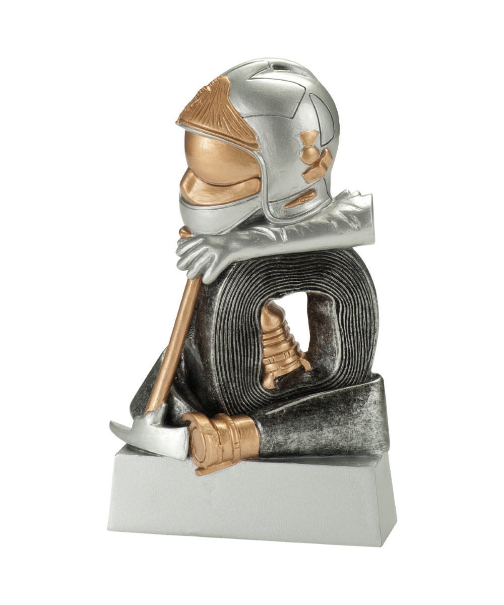 TROPHEE RESINE POMPIER - REF R170- PROMO TROPHEE