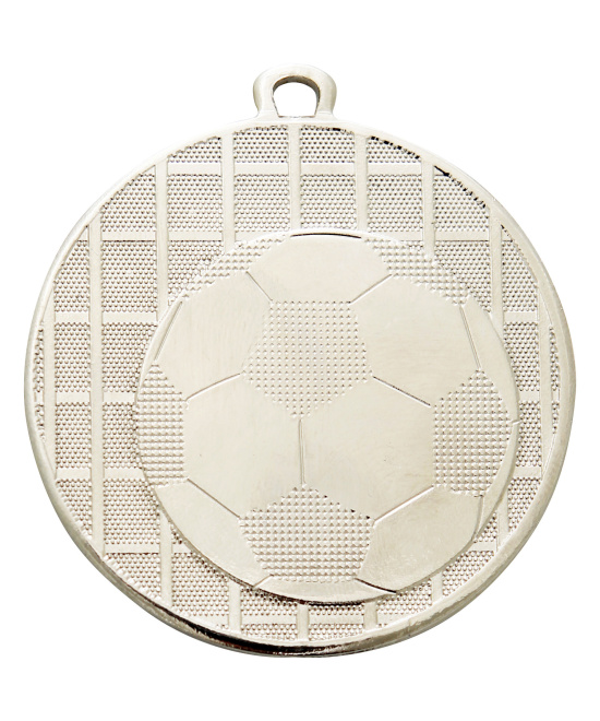 MEDAILLE BALLON DE FOOTBALL ET FILET - BRONZE Ø 50 MM - PROMO-TROPHEE
