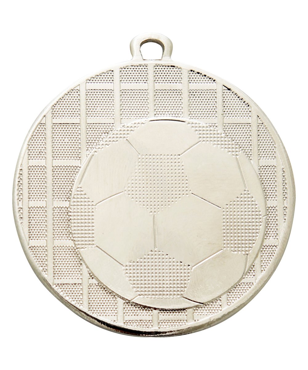 MEDAILLE BALLON DE FOOTBALL ET FILET - BRONZE Ø 50 MM - PROMO-TROPHEE