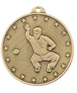 MEDAILLE BRONZE PETANQUE EN FER Ø 50 MM - Promo Trophée