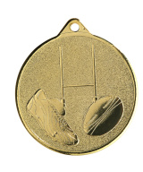 Médaille Rugby en Fer Ø 50 mm | Récompense Sportive Durable