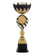 COUPE GAMME CLASSIQUE - OR ET NOIR - CENTRE SPORT PERSONNALISABLE - REF C743 - PROMO-TROPHEE
