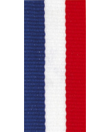 RUBAN POUR MEDAILLE TRICOLORE BLEU BLANC ROUGE - REF RU01 - PROMO-TROPHEE