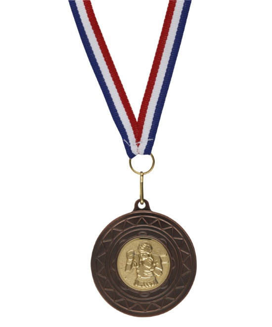 Ruban médaille tricolore bleu blanc rouge - 1cm et 2,2cm | Promo Trophée