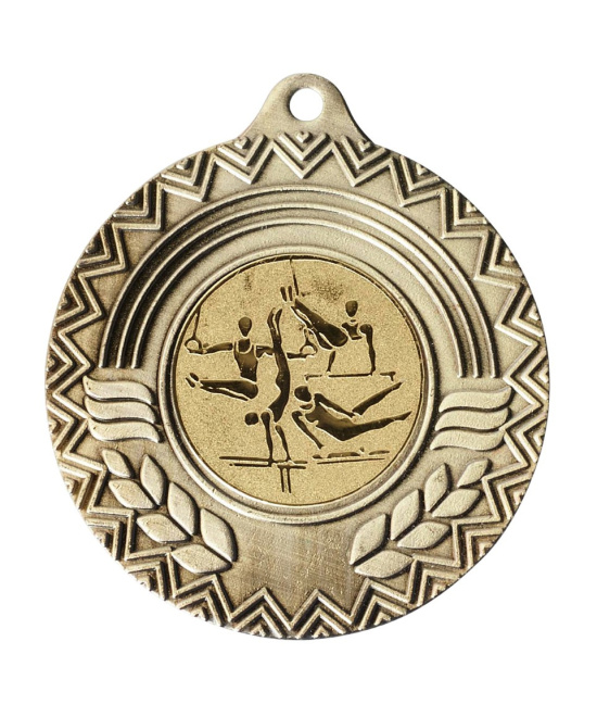 MEDAILLE BRONZE PERSONNALISABLE EN FER Ø 50 MM - REF M56 - PROMO TROPHEE
