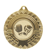 MEDAILLE OR PERSONNALISABLE EN FER Ø 50 MM - REF M56 - PROMO TROPHEE