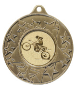 MEDAILLE BRONZE PERSONNALISABLE EN FER Ø 50 MM - REF M57 - PROMO TROPHEE