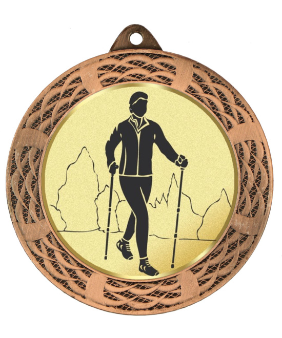 MEDAILLE BRONZE PERSONNALISABLE EN FER Ø 70 MM - REF M62 - PROMO TROPHEE