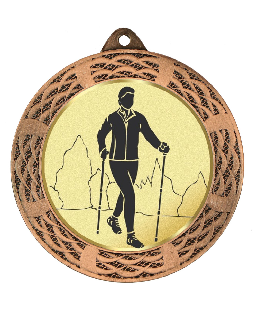 MEDAILLE BRONZE PERSONNALISABLE EN FER Ø 70 MM - REF M62 - PROMO TROPHEE