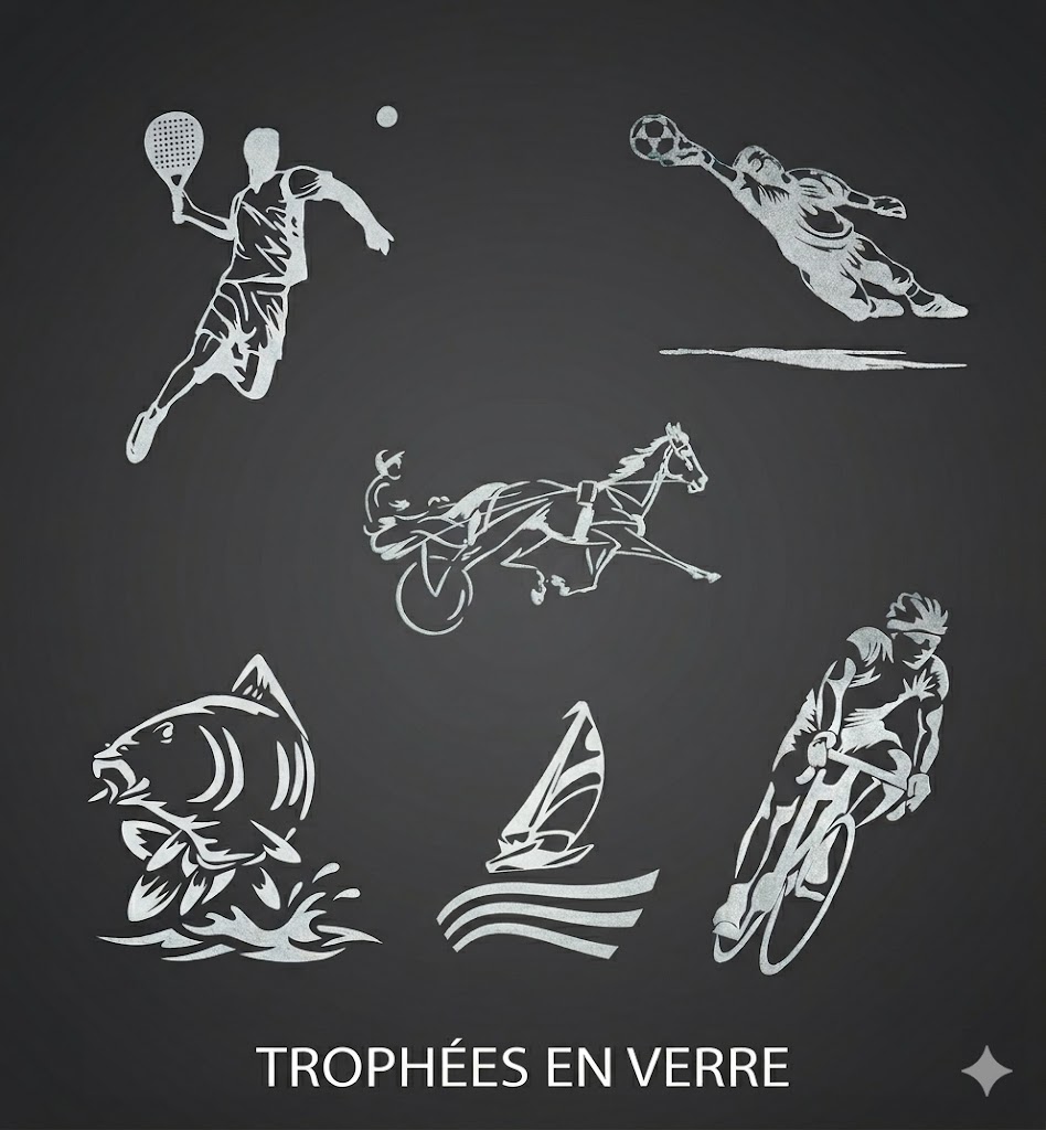 Troph&eacute;es en verre - Promo Troph&eacute;es
